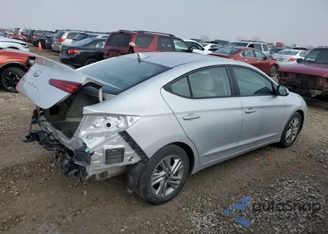 2019 Hyundai Elantra Sel из США, поврежденный, VIN KMHD84LF6KU874202